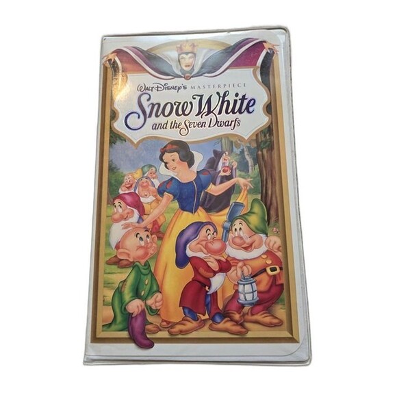 Snow White and the Seven Dwarfs VHS – Disney Masterpiece Edition - Picture 1 of 9